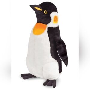 Melissa and Doug Large Stuffed Plush Emperor Penguin 24” Tall